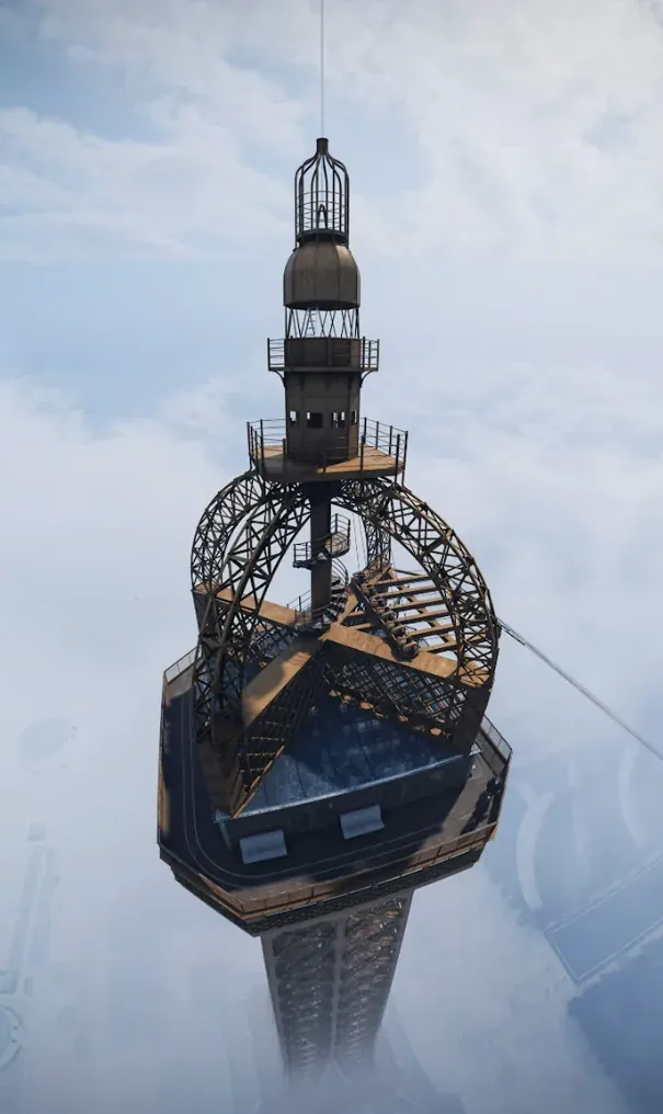 L'appartement de Gustave Eiffel au sommet de la Tour