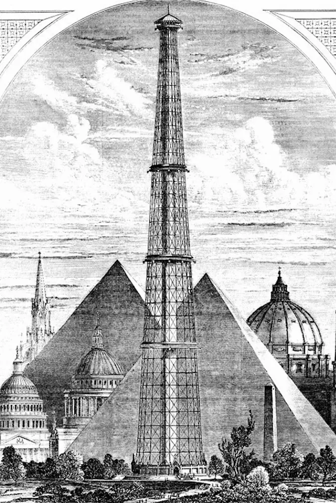La Centennial Tower de Clarke et Reeves, 1876