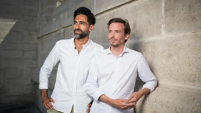 Adrien Sadaka and Basile Segalen, co-founders of Timescope