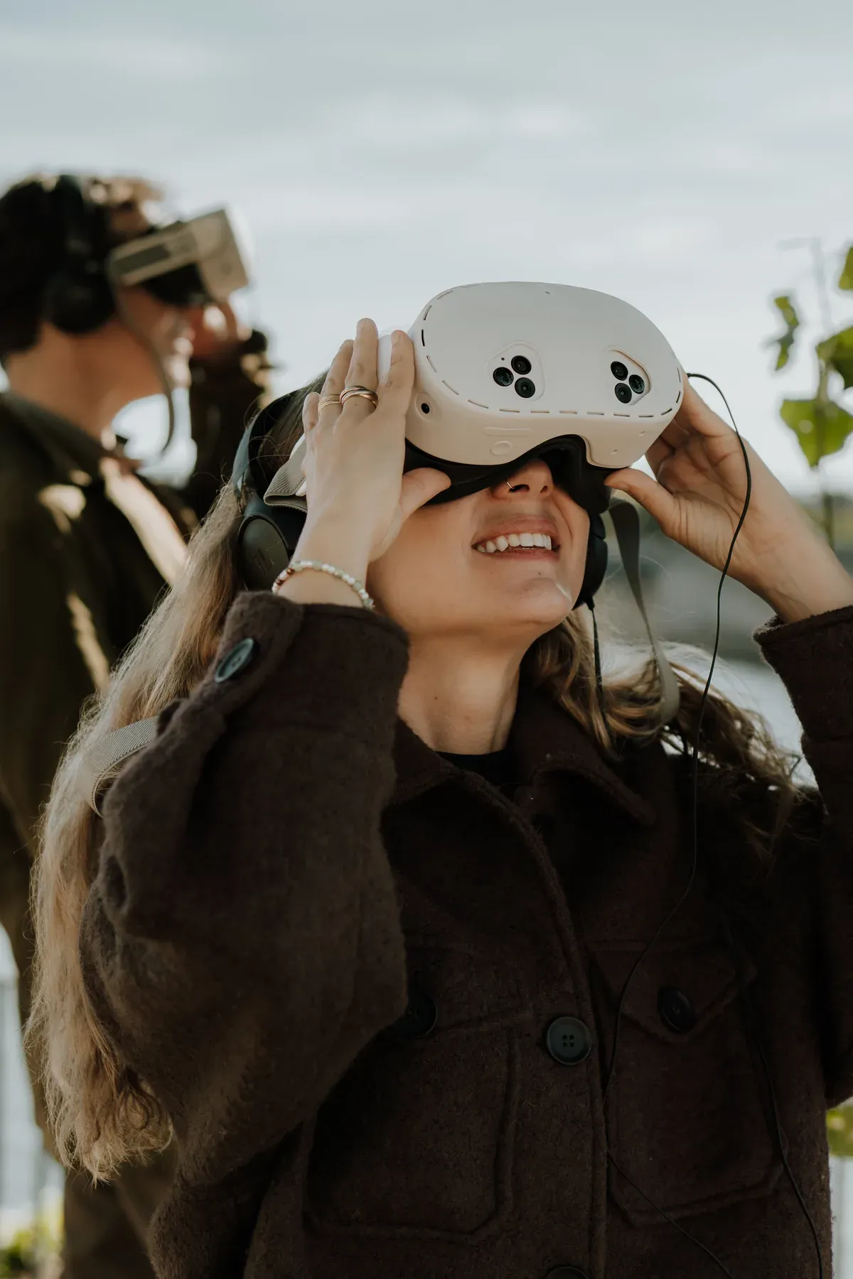 Le frisson du voyage — visiteurs en réalité virtuelle avec Timescope