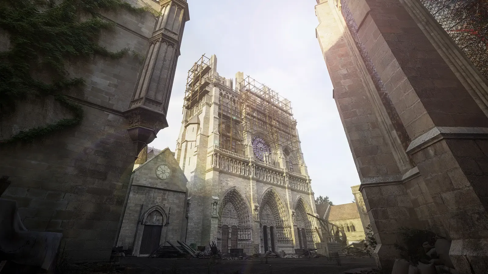 La construction de Notre-Dame de Paris