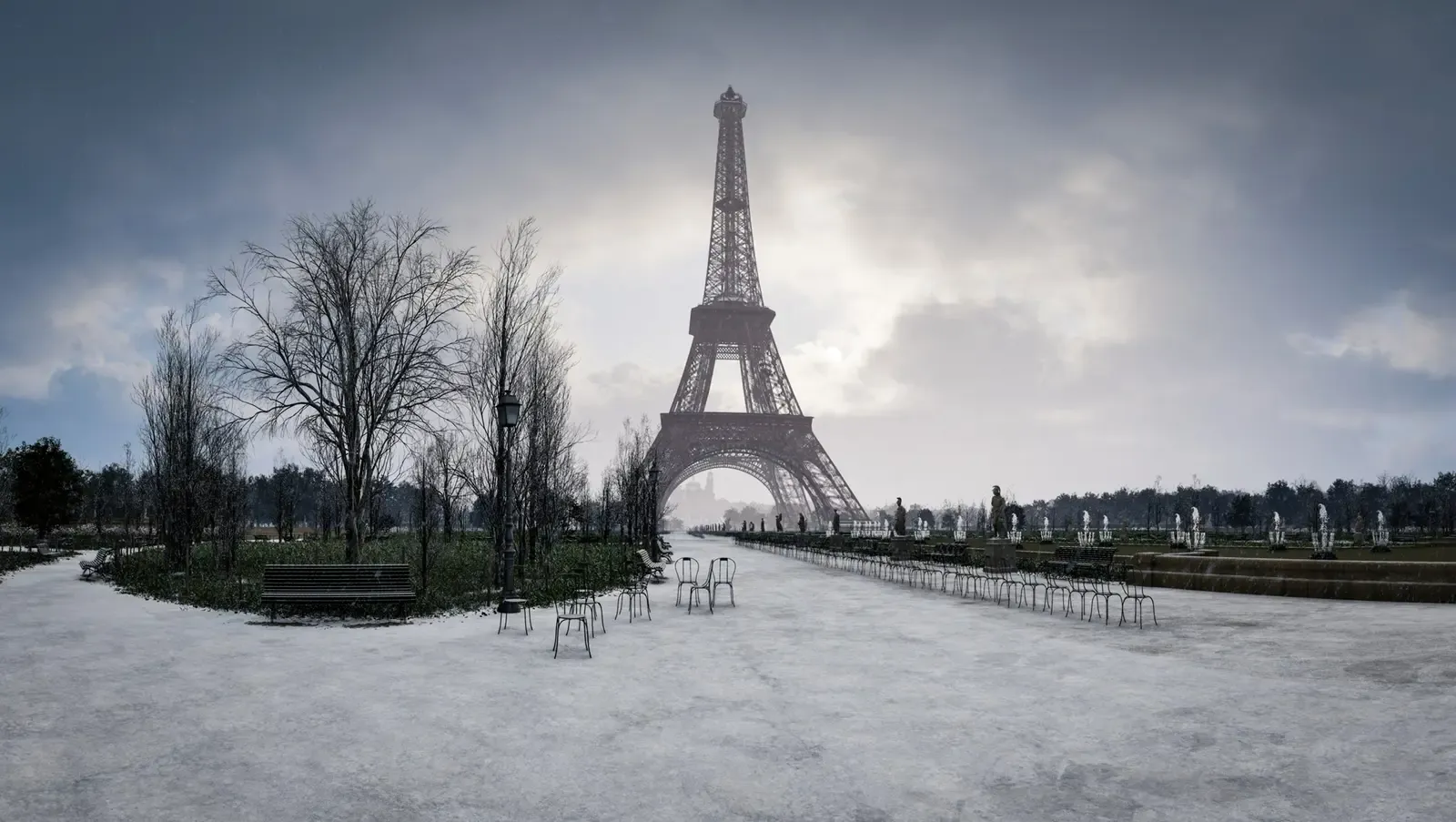 Scène immersive du Symbole de Paris